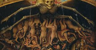 They had a nice enchanting smell of perfume of this world, but their body stinks and smelled rotten in hell.
